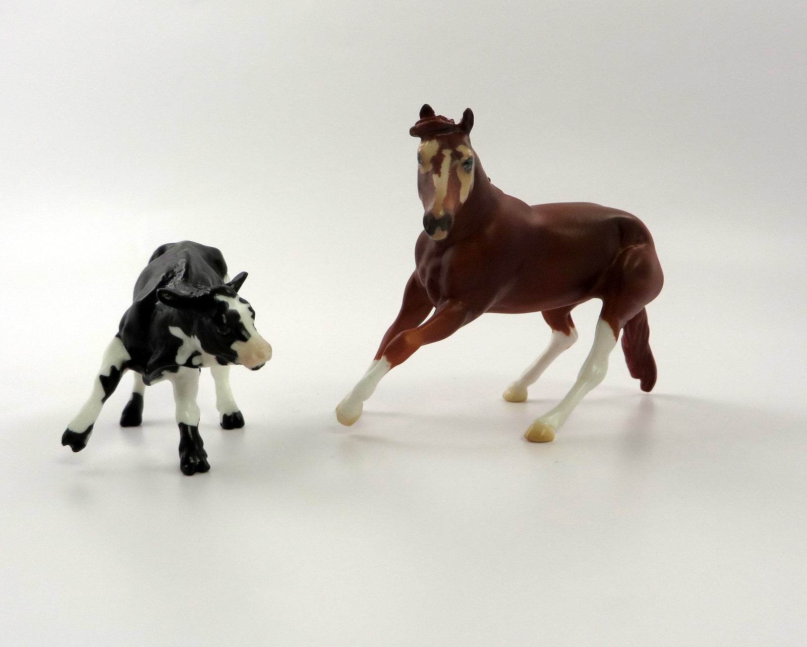 SMOKE AND FLAME -- CHESTNUT CUTTER AND CALF CHIP BY AMANDA HOSTETLER 5/10/19