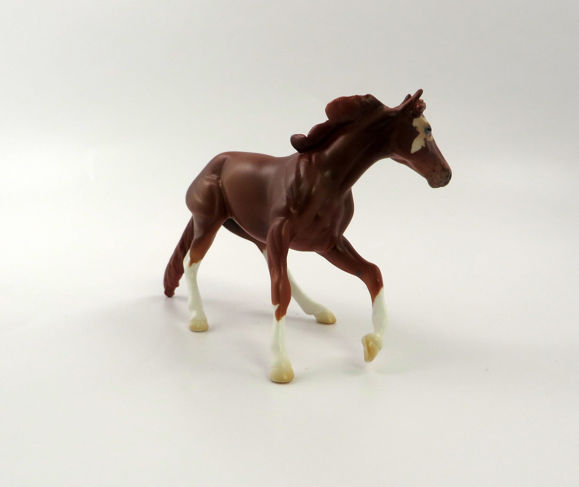 SMOKE AND FLAME -- CHESTNUT CUTTER AND CALF CHIP BY AMANDA HOSTETLER 5/10/19