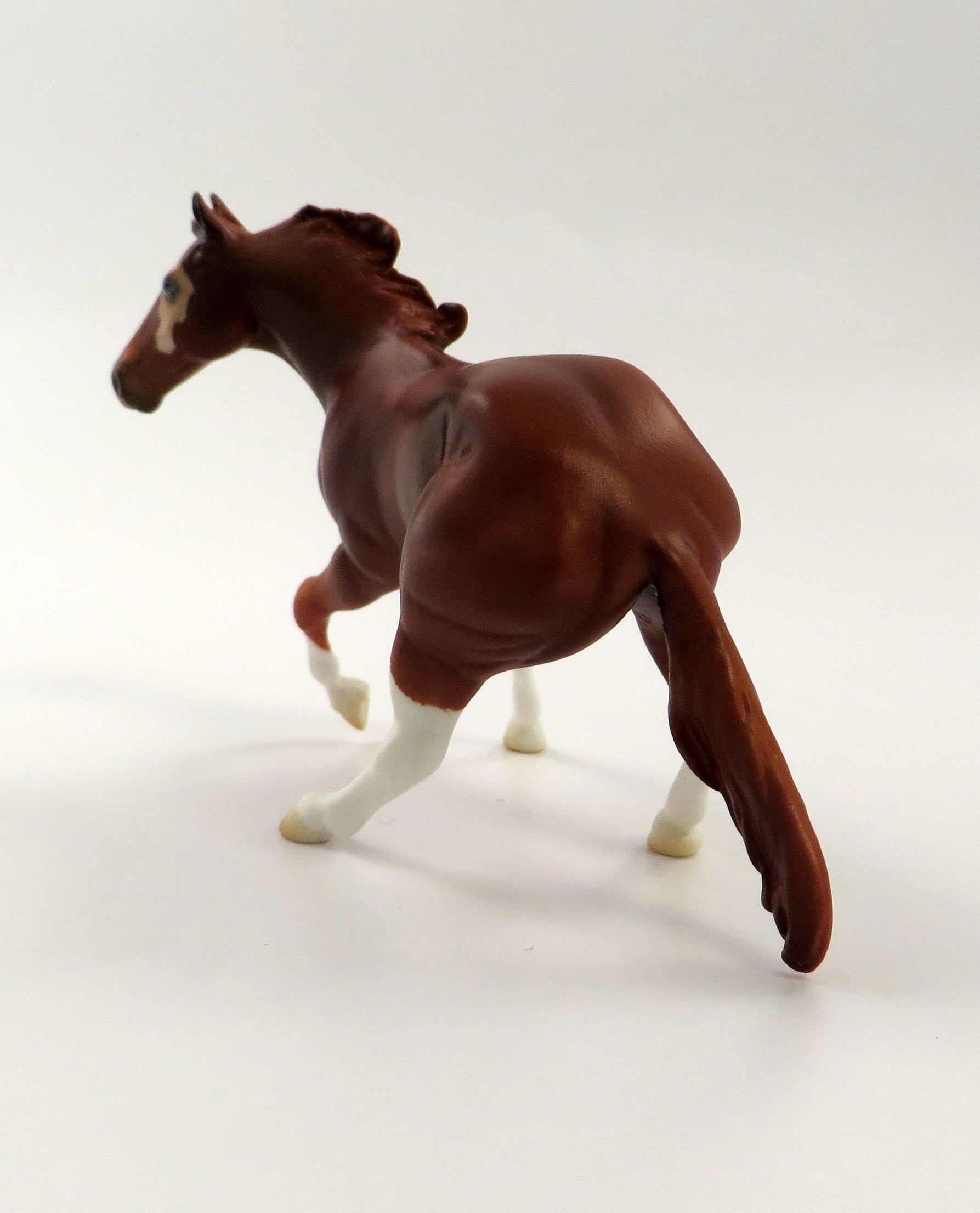 SMOKE AND FLAME -- CHESTNUT CUTTER AND CALF CHIP BY AMANDA HOSTETLER 5/10/19