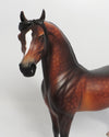 DREAM TEAM-OOAK DAPPLE BAY ARABIAN MODEL HORSE 8/24/18