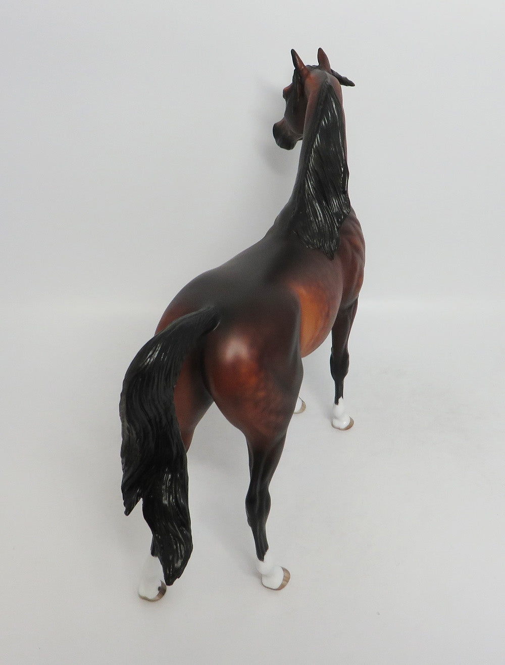 DREAM TEAM-OOAK DAPPLE BAY ARABIAN MODEL HORSE 8/24/18