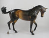 BENIN - OOAK DAPPLE BAY CM THOROUGHBRED MODEL HORSE BY AUDREY DIXON 9/18/19