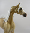 KAMNIK - OOAK DAPPLE PALOMINO CM ARABIAN MODE HORSE BY AUDREY DIXON 9/18/19