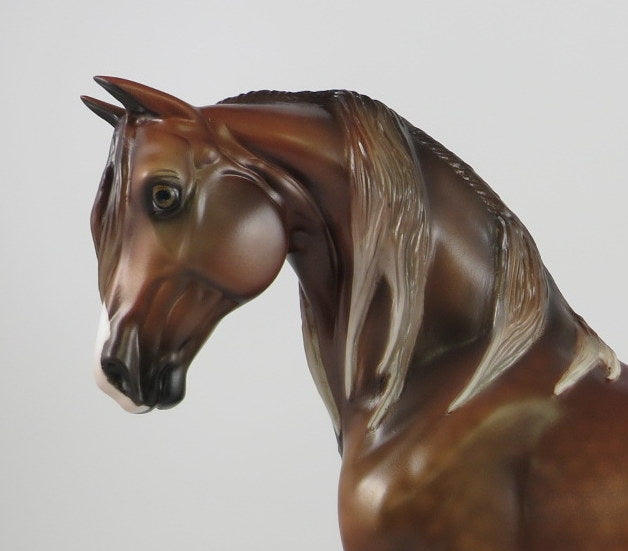 COSO -OOAK DAPPLE SILVER BAY MORGAN MODEL HORSE BY MISSY FOX 9/18/19