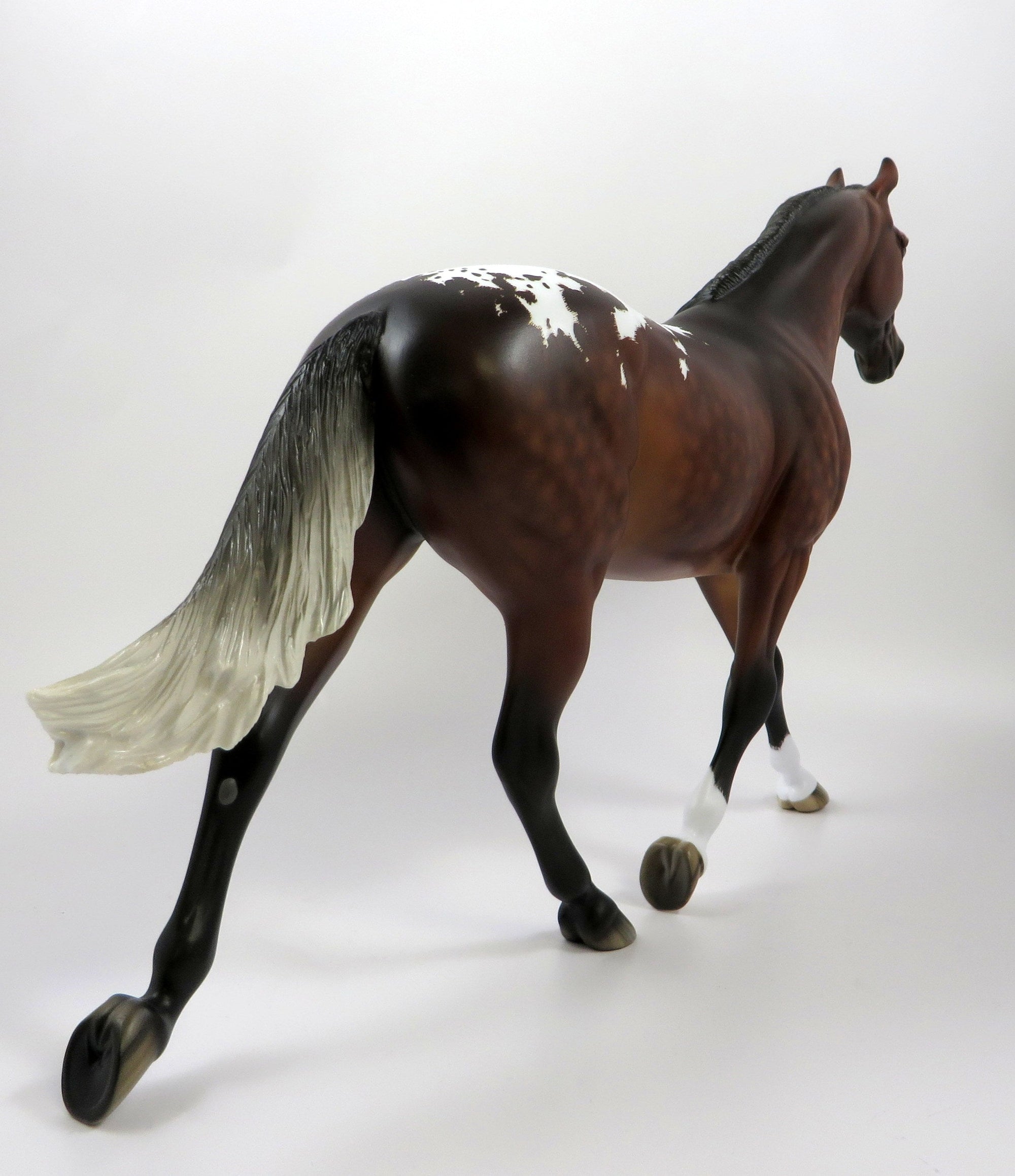 YOWZA-OOAK STAR DAPPLE BAY APPALOOSA PALOUSE BY SHERYL LEISURE 5/13/19