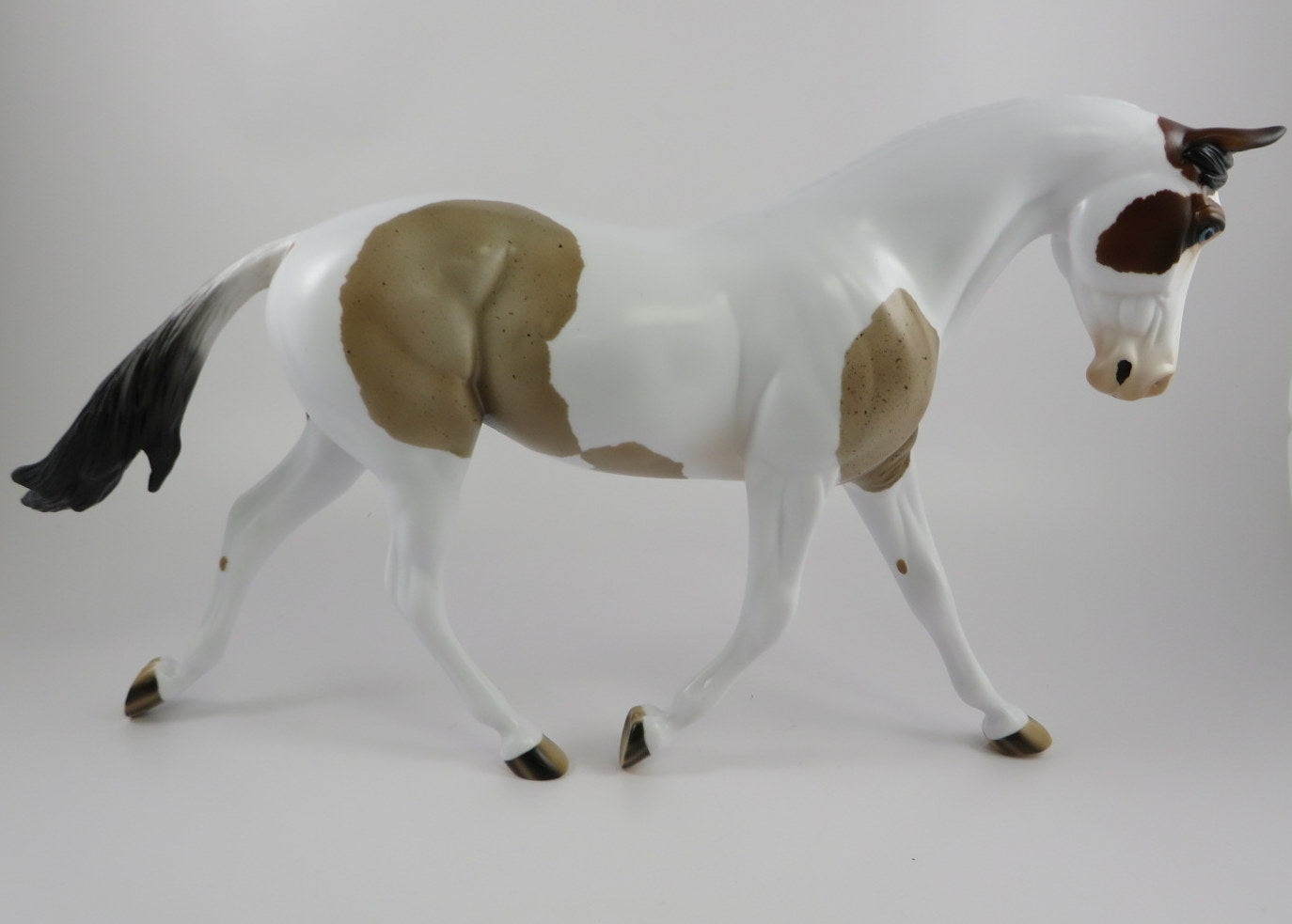 ALTAI -OOAK BAY ROAN PINTALOOSA CM PALOUSE MODEL HORSE BY AUDREY DIXON 9/18/19