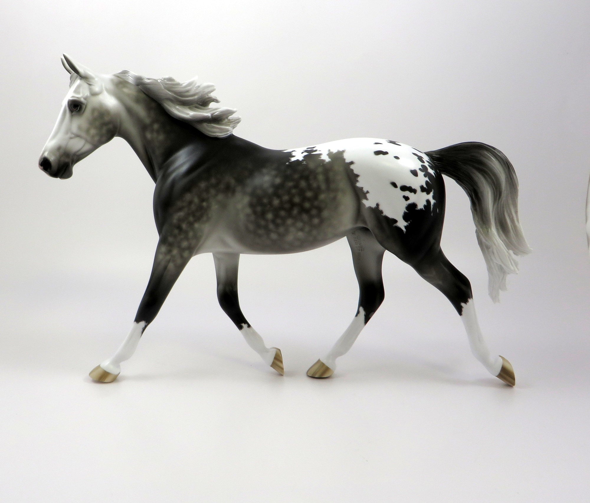 ZOWIE-OOAK DAPPLE GREY APPALOOSA PALOUSE BY SHERYL LEISURE