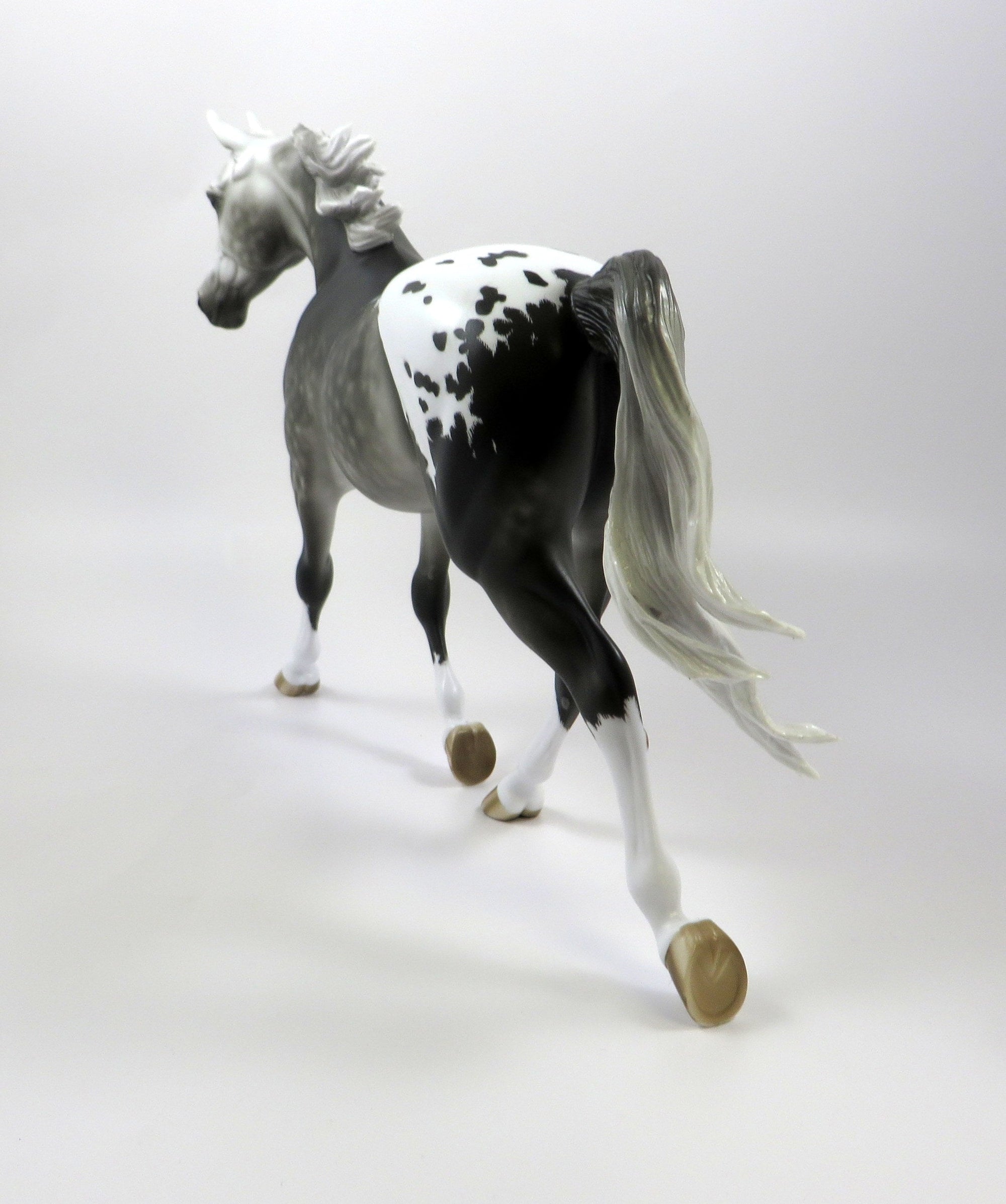 ZOWIE-OOAK DAPPLE GREY APPALOOSA PALOUSE BY SHERYL LEISURE