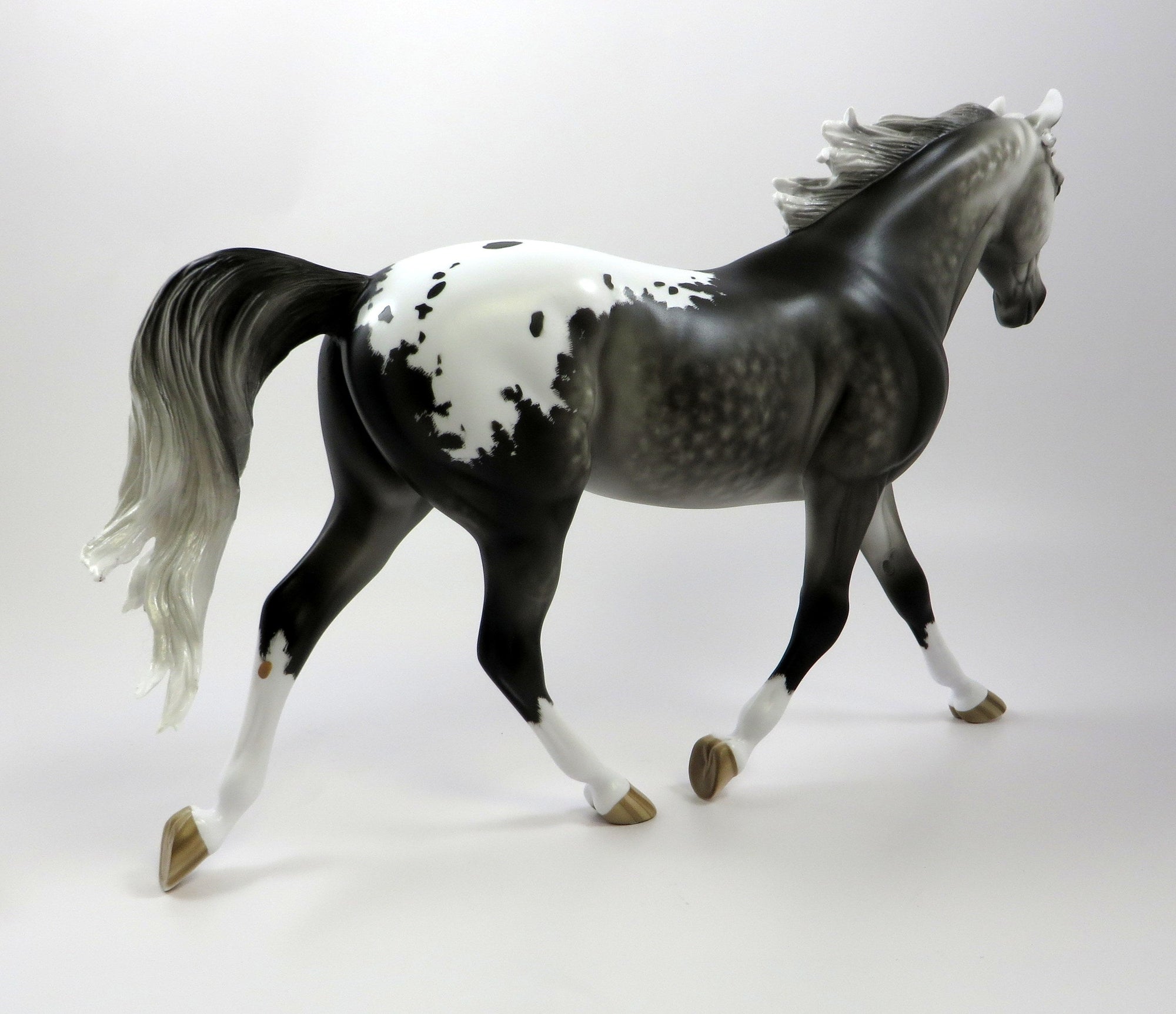 ZOWIE-OOAK DAPPLE GREY APPALOOSA PALOUSE BY SHERYL LEISURE