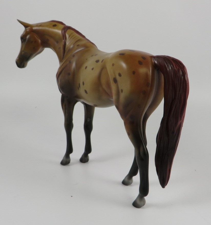 FRAPPUCCINO -OOAK CHESTNUT APPY ARABIAN PEBBLES BY AL KATT LHS 19