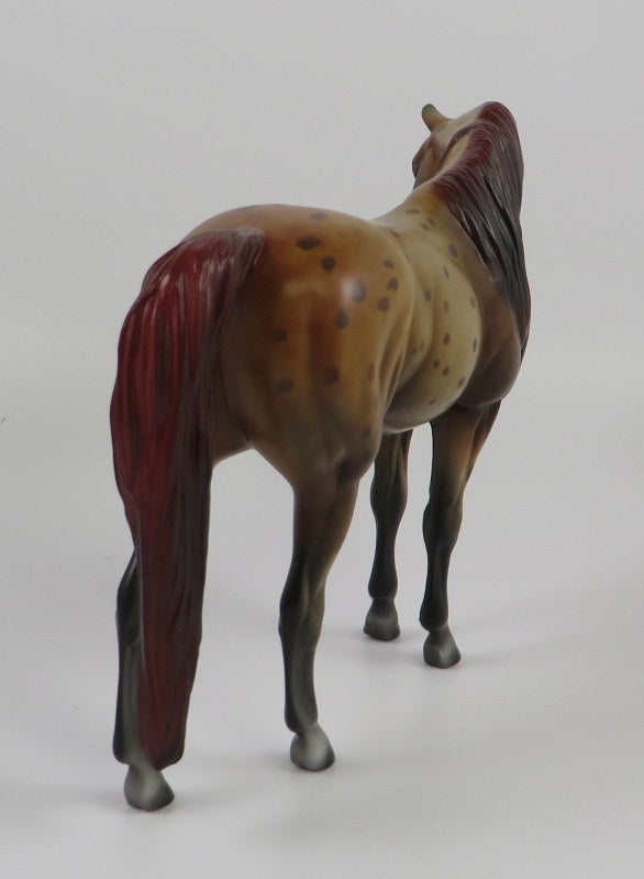 PUMPKIN SPICE -- OOAK CHESTNUT ARABIAN PEBBLES BY AL KATT LHS 19