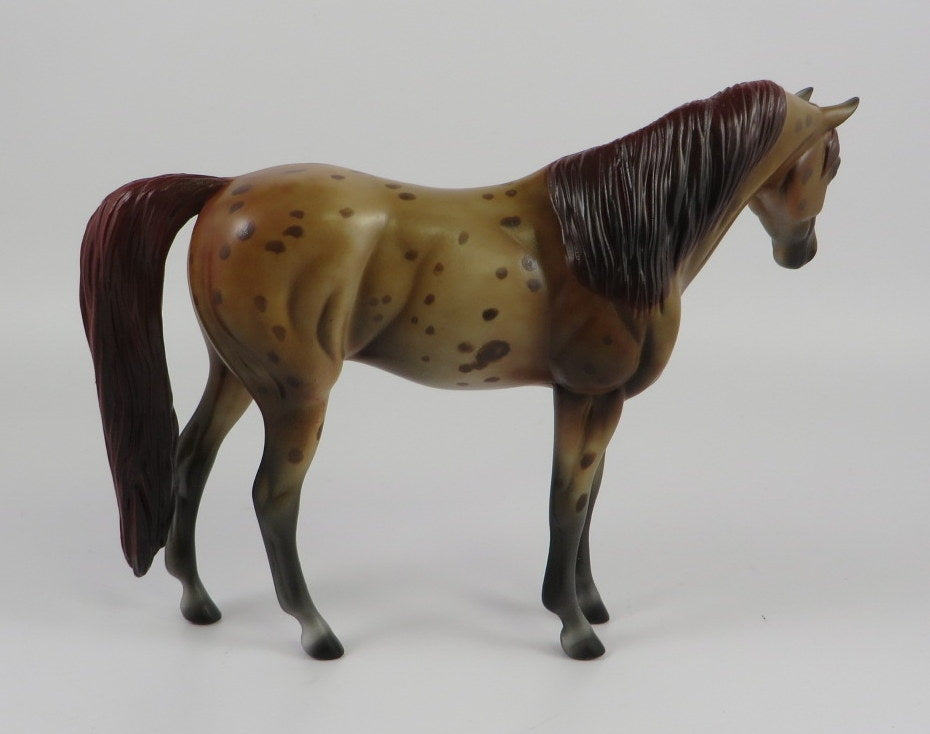 PUMPKIN SPICE -- OOAK CHESTNUT ARABIAN PEBBLES BY AL KATT LHS 19