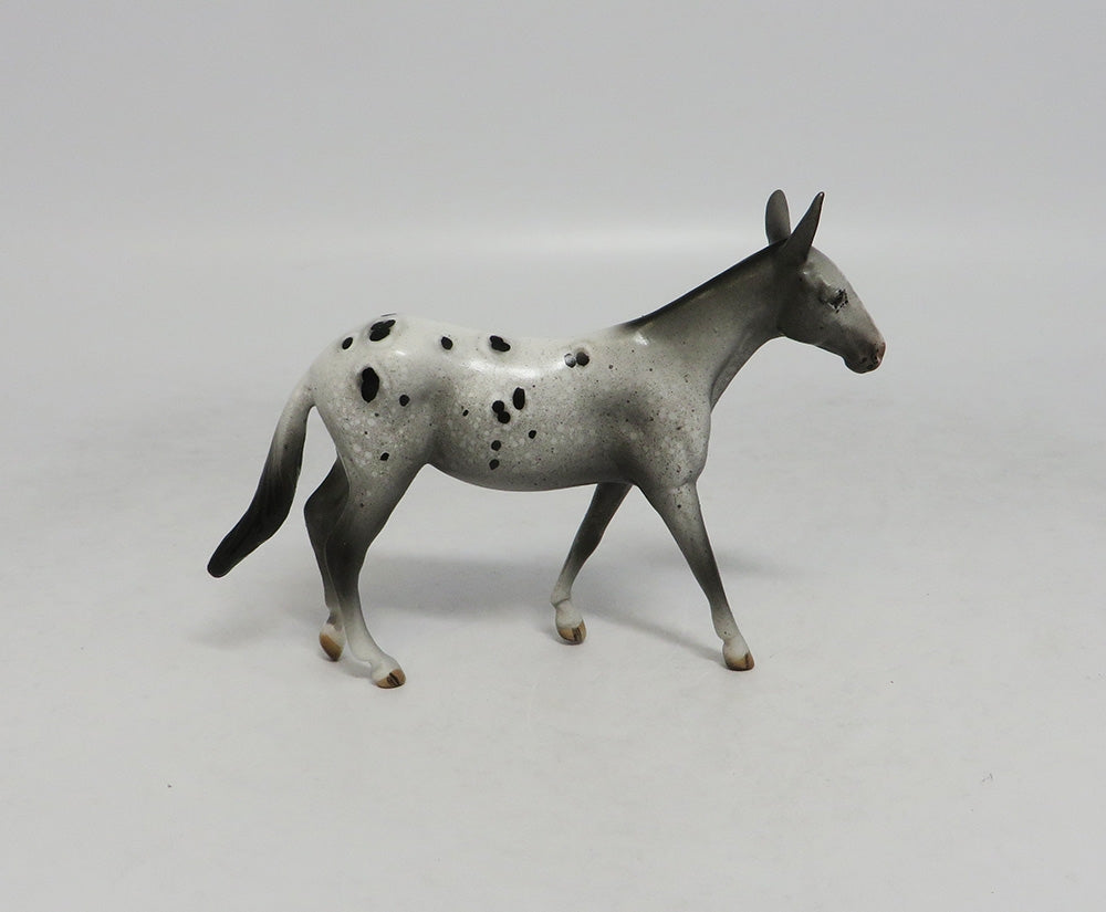 CHALK TALK-OOAK APPALOOSA MULE CHIP BY SHERYL LEISURE LHS 2018