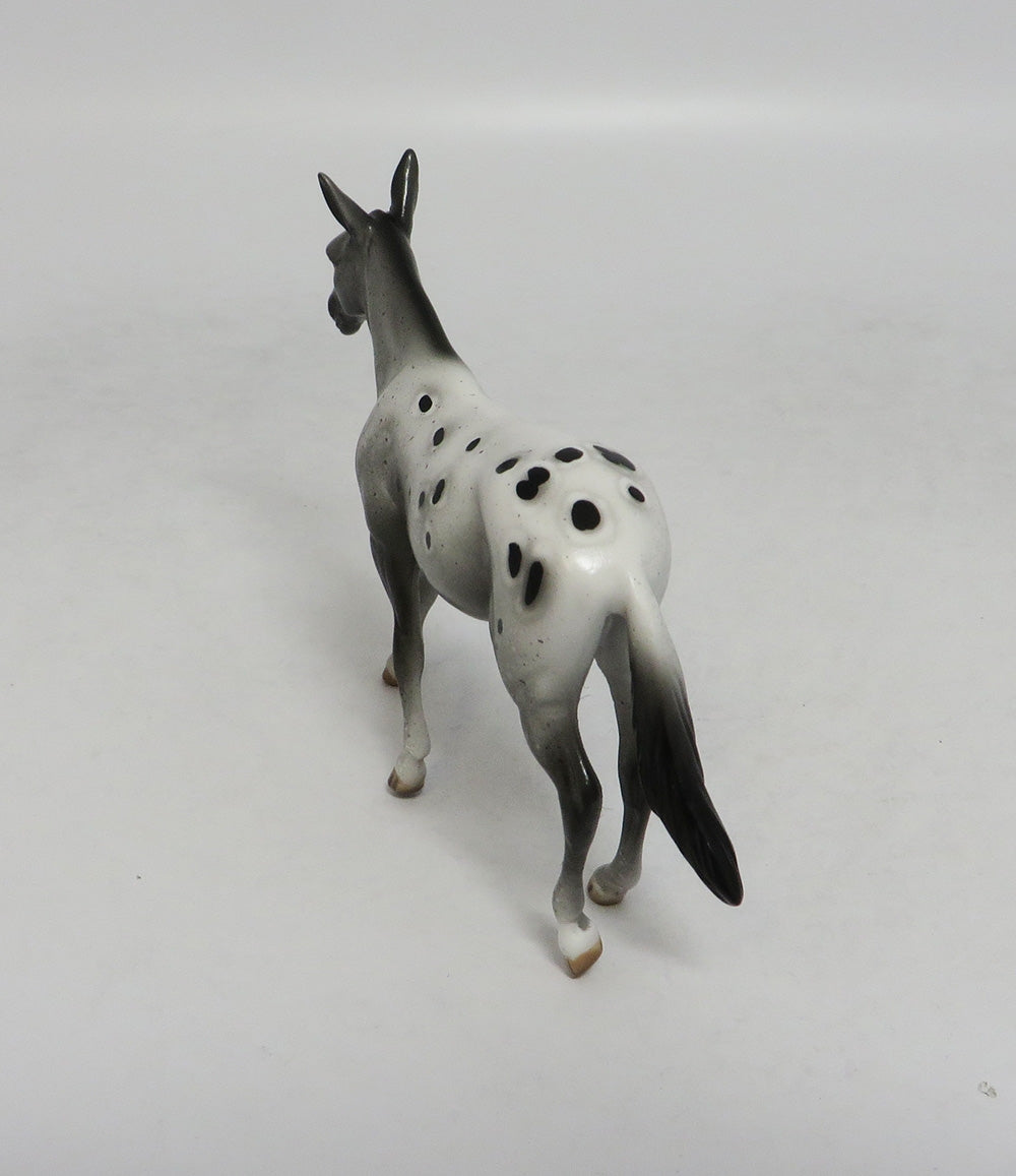 CHALK TALK-OOAK APPALOOSA MULE CHIP BY SHERYL LEISURE LHS 2018
