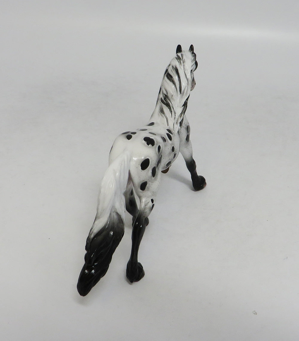 SICK TRICK-OOAK BLACK APPALOOSA FRESIAN CHIP LHS 2018
