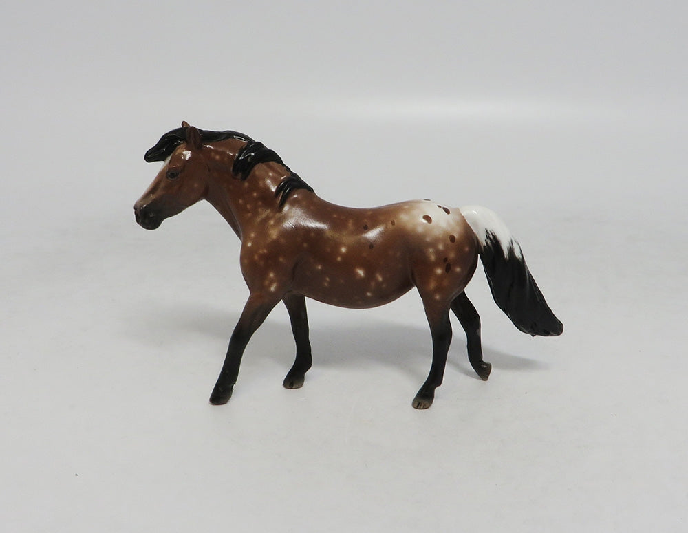 ITSY BITSY-OOAK BAY APPALOOSA PONY CHIP LHS 2018