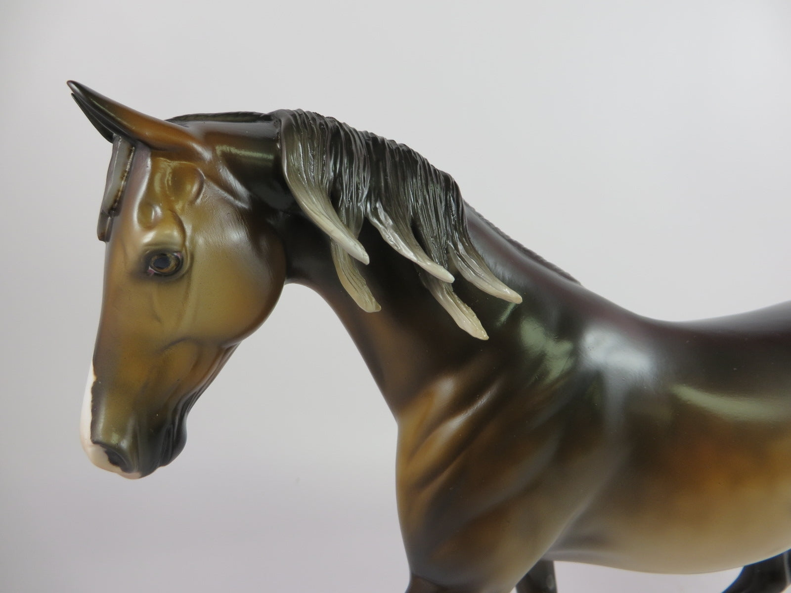 COUNTRY MILE -OOAK BROWN BAY CM PONY MODEL HORSE BY MISSY FOX 9/20/19