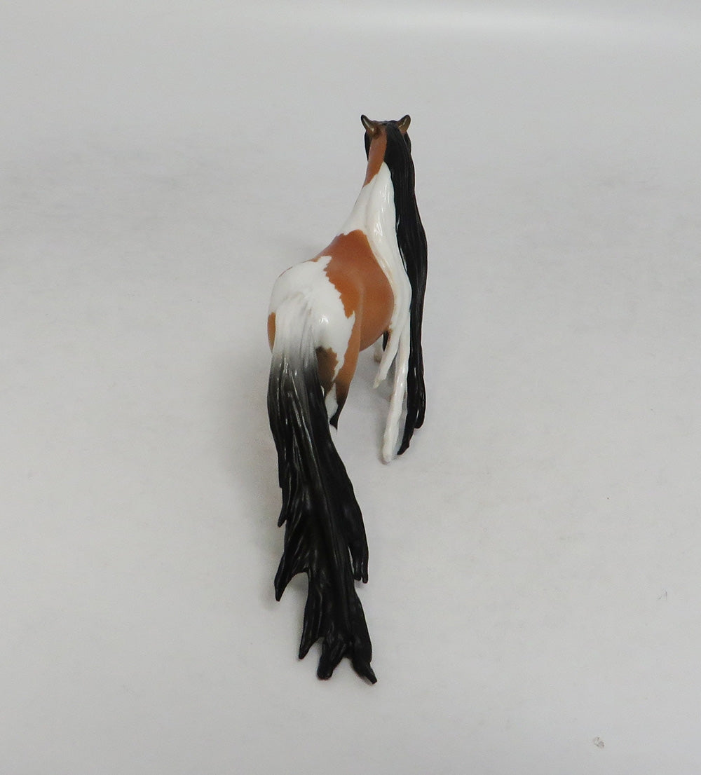 TANSLEY TOBIANO- LE20 CM PONY CHIP BUCKSKIN TOBIANO BY AUDREY DIXON LHS 2018