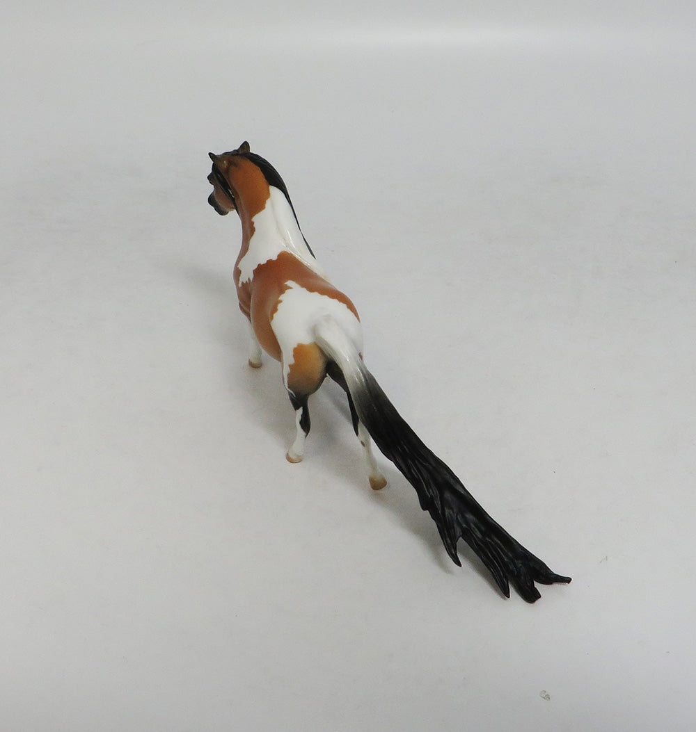 TANSLEY TOBIANO- LE20 CM PONY CHIP BUCKSKIN TOBIANO BY AUDREY DIXON LHS 2018