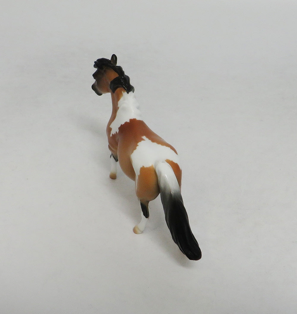 TANSLEY TOBIANO- LE10 PONY CHIP BUCKSKIN TOBIANO BY AUDREY DIXSON LHS 2018