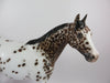 EQUINOX - OOAK BAY LEOPARD ISH MODEL HORSE BY SHERYL LEISURE 9/20/19