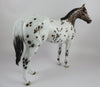 EQUINOX - OOAK BAY LEOPARD ISH MODEL HORSE BY SHERYL LEISURE 9/20/19