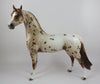 MAPLE LEAVES - OOAK CHESTNUT APPALOOSA ARABIAN MODEL HORSE BY SHERYL LEISURE 9/20/19