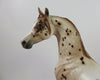MAPLE LEAVES - OOAK CHESTNUT APPALOOSA ARABIAN MODEL HORSE BY SHERYL LEISURE 9/20/19