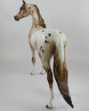 MAPLE LEAVES - OOAK CHESTNUT APPALOOSA ARABIAN MODEL HORSE BY SHERYL LEISURE 9/20/19