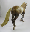 SPACE COWBOY -OOAK CHESTNUT ROAN THOROUGHBRED MODEL HORSE 9/20/19