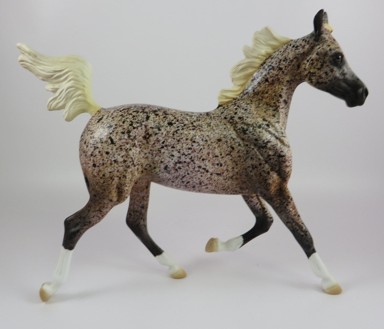 SPICE GIRL-OOAK DECORATOR YEARLING MODEL HORSE LHS 19