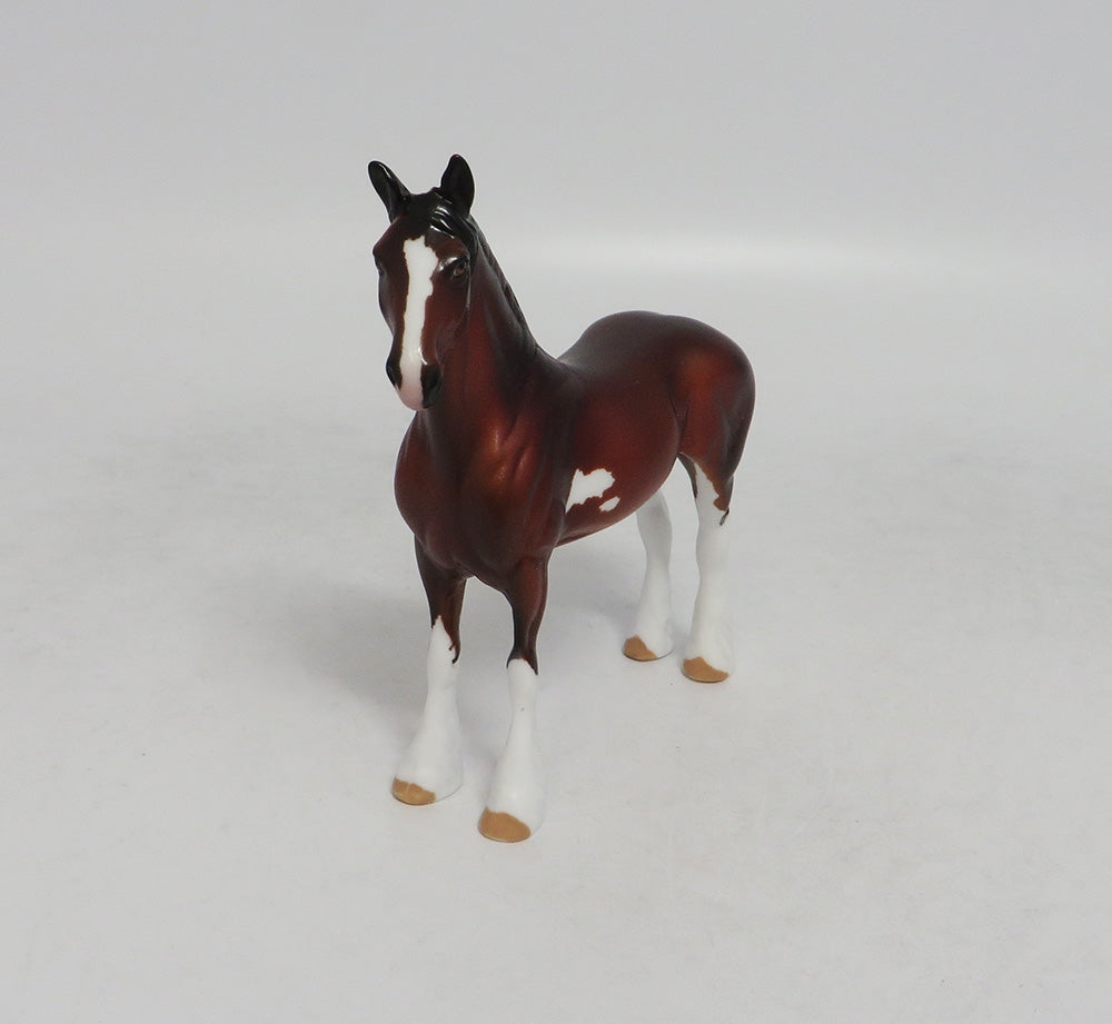 LOCAL YOKEL-OOAK DAPPLE BAY STANDING DRAFT CHIP LHS 2018