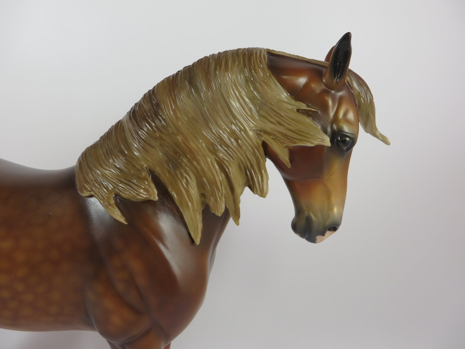 THE GREAT BLONDIN-OOAK DAPPLE CHESTNUT ANDALUSIAN LHS 19