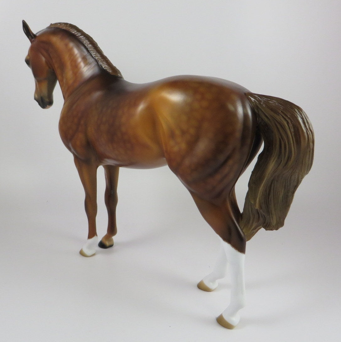 THE GREAT BLONDIN-OOAK DAPPLE CHESTNUT ANDALUSIAN LHS 19