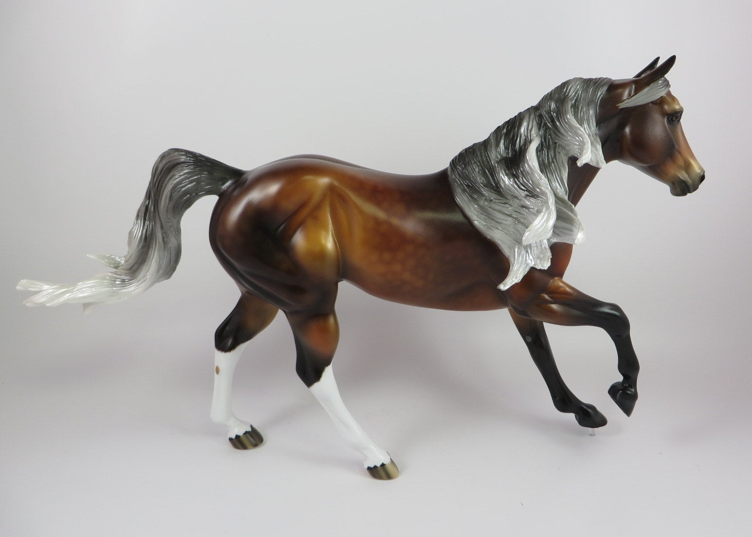 DARE DEVIL-OOAK DAPPLE SILVER BAY RUNNING QUARTER HORSE LHS 19