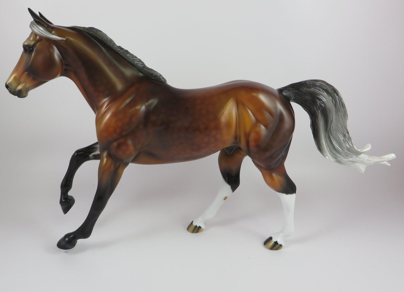DARE DEVIL-OOAK DAPPLE SILVER BAY RUNNING QUARTER HORSE LHS 19