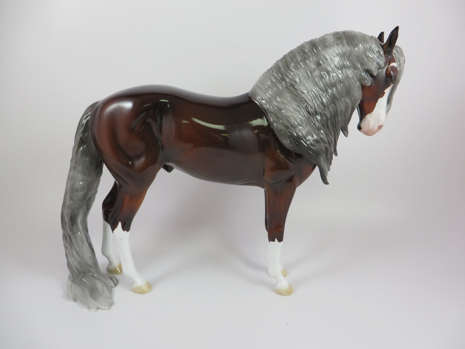 CANDY APPLE-OOAK DARK CHESTNUT ANDALUSIAN LHS 19