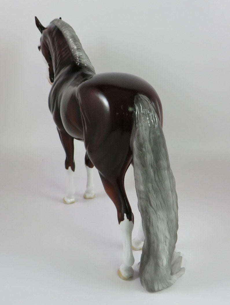 CANDY APPLE-OOAK DARK CHESTNUT ANDALUSIAN LHS 19