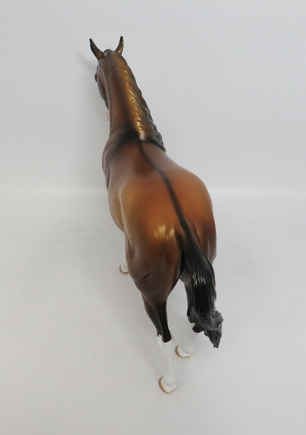 REMMINGTON- OOAK BUCKSKIN ANDALUSIAN MODEL HORSE 8/31/2018