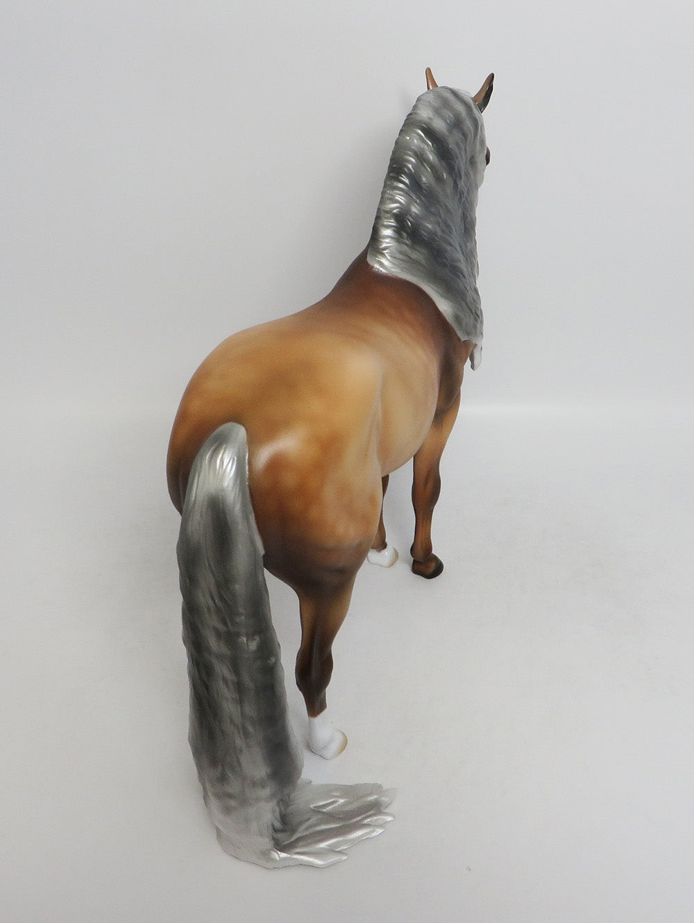 LION HEART-OOAK SOOTY PALOMINO ANDALUSIAN MODEL HORSE BY AUDREY DIXON 8/31/18