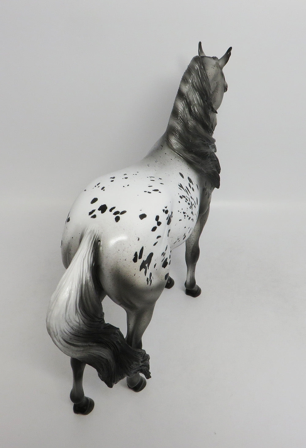 HEARTS DESIRE- OOAK APPALOOSA ANDALUSIAN MODEL HORSE BY AUDREY DIXON 08/31/2018