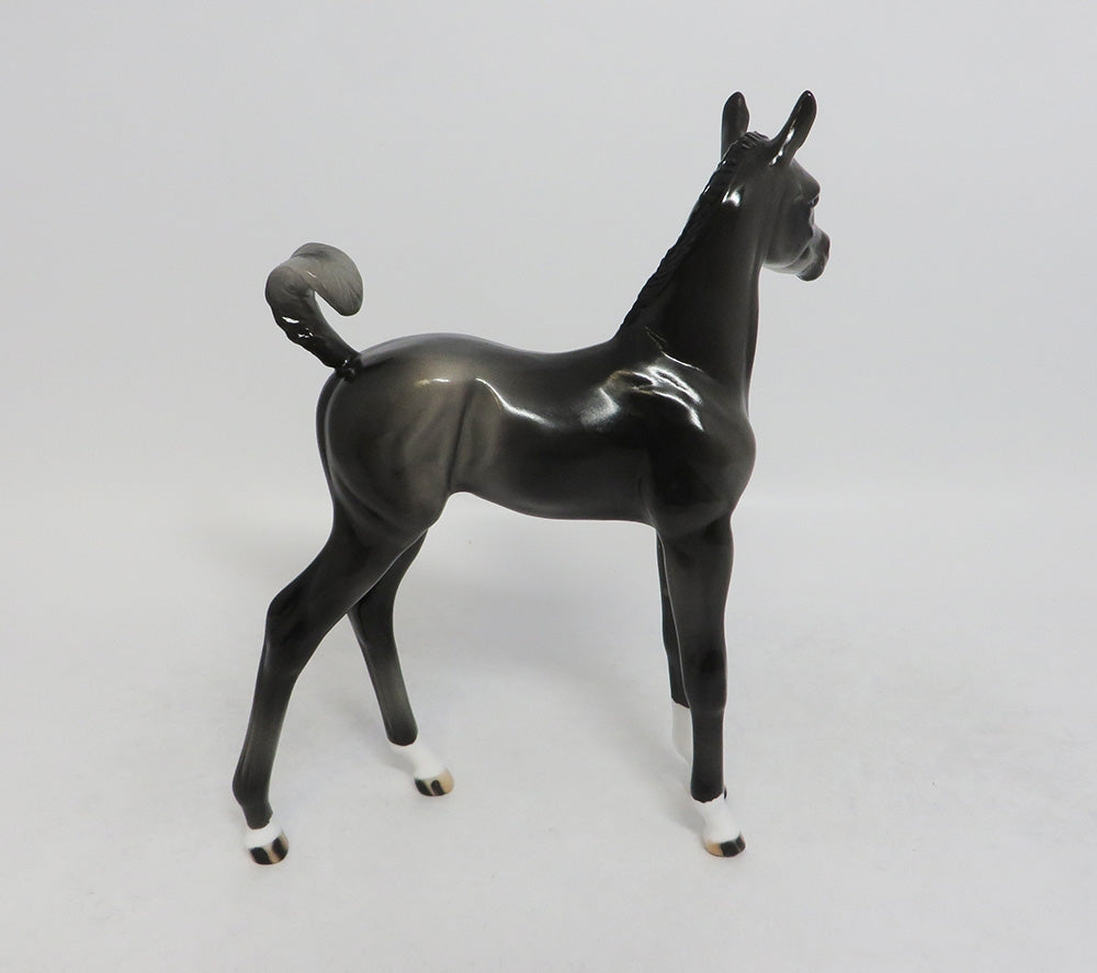 AVAYLA- OOAK BLACK ARABIAN FOAL 8/31/2018