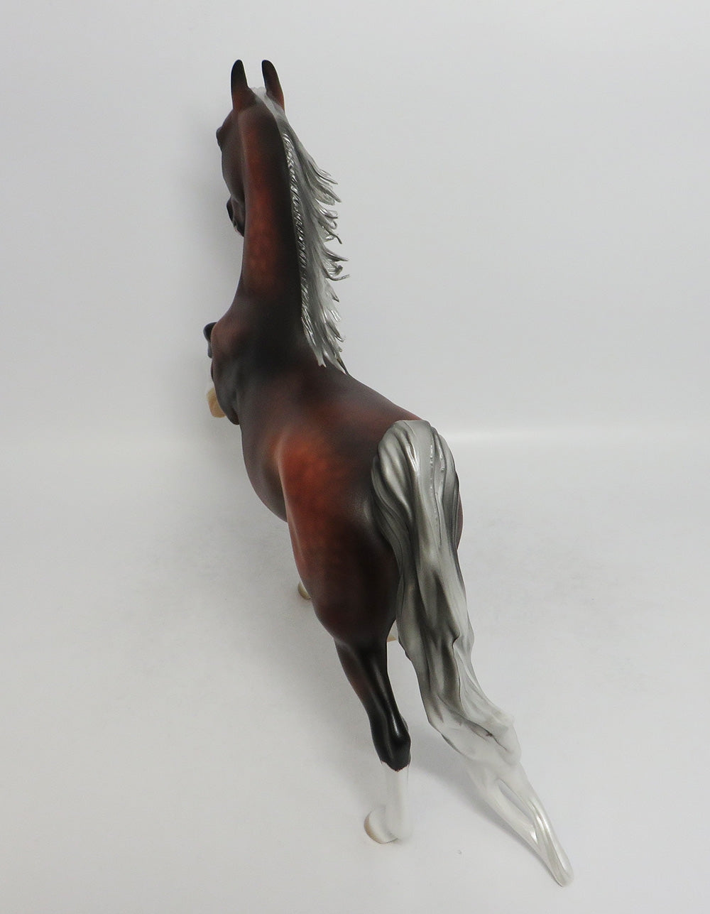 THE PRETENDER-OOAK DILVER DAPPLE BAY SADDLEBRED BY AUDREY DIXON 9/7/18