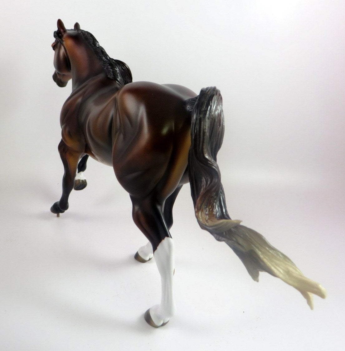 BIG TOP BAZAAR - OOAK DAPPLE BAY FOUNDATION QUARTER HORSE BY MISSY FOX LHS 2019