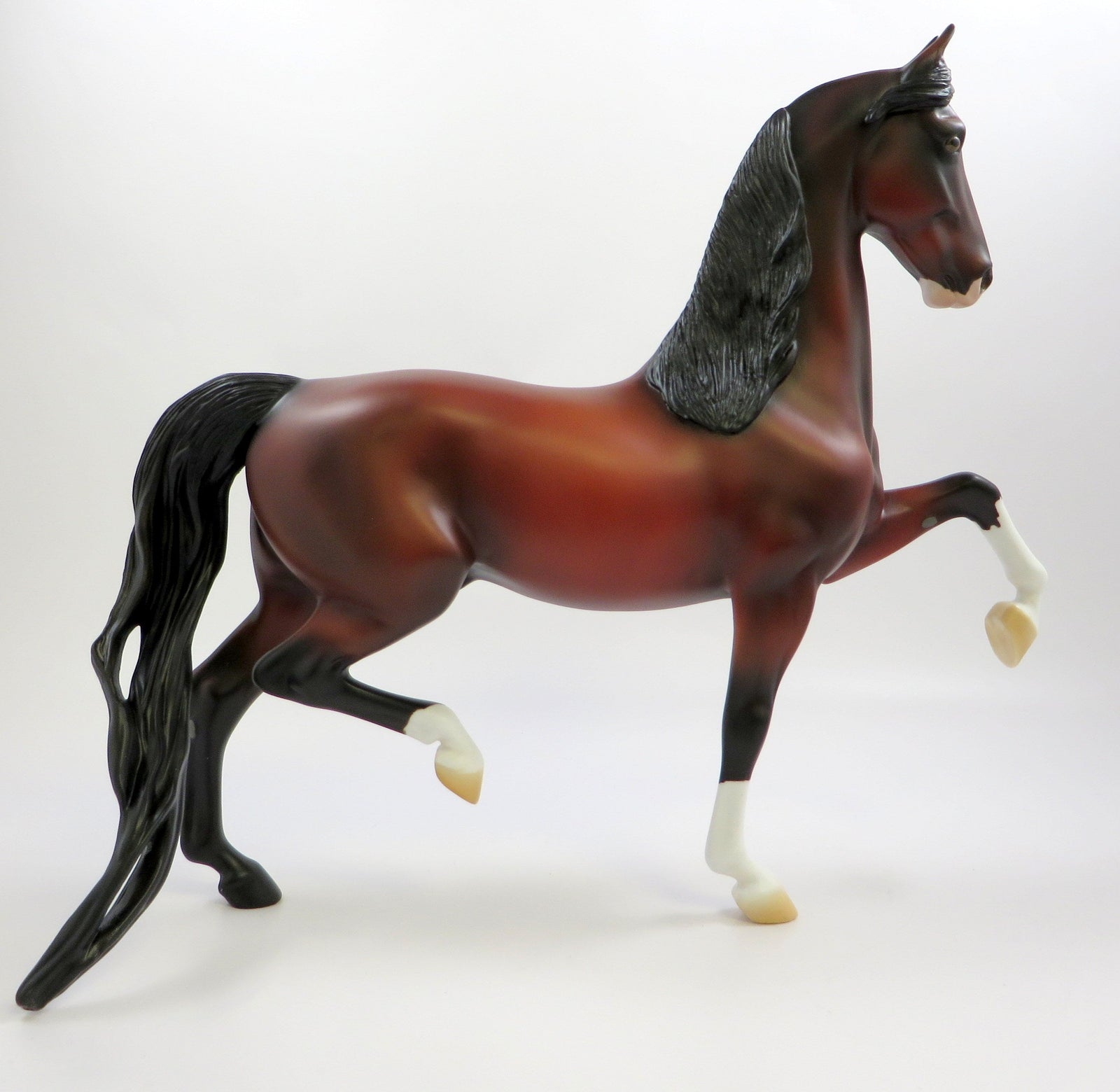 ROYAL BABE-OOAK BAY SADDLEBRED MODEL HORSE EQ 2019