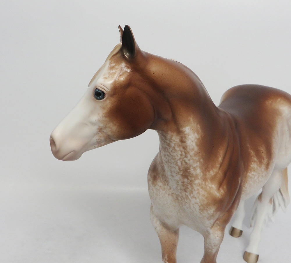 YE-HAW-OOAK CHESTNUT SABINO ISH MODEL HORSE BY SHERYL LEISURE 9/7/18