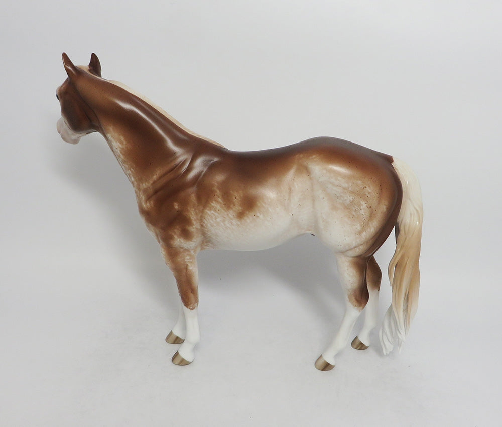 YE-HAW-OOAK CHESTNUT SABINO ISH MODEL HORSE BY SHERYL LEISURE 9/7/18