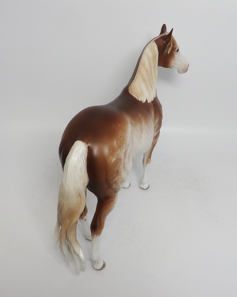 YE-HAW-OOAK CHESTNUT SABINO ISH MODEL HORSE BY SHERYL LEISURE 9/7/18