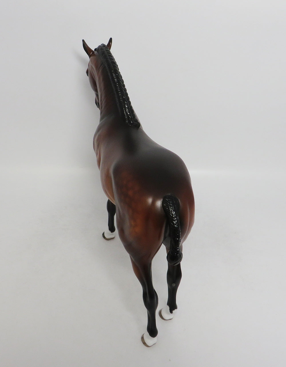 JUST DRIVE-OOAK STAR DAPPLE BAY ANDALUSIAN MODEL HORSE BY SHERYL LEISURE 9/7/18
