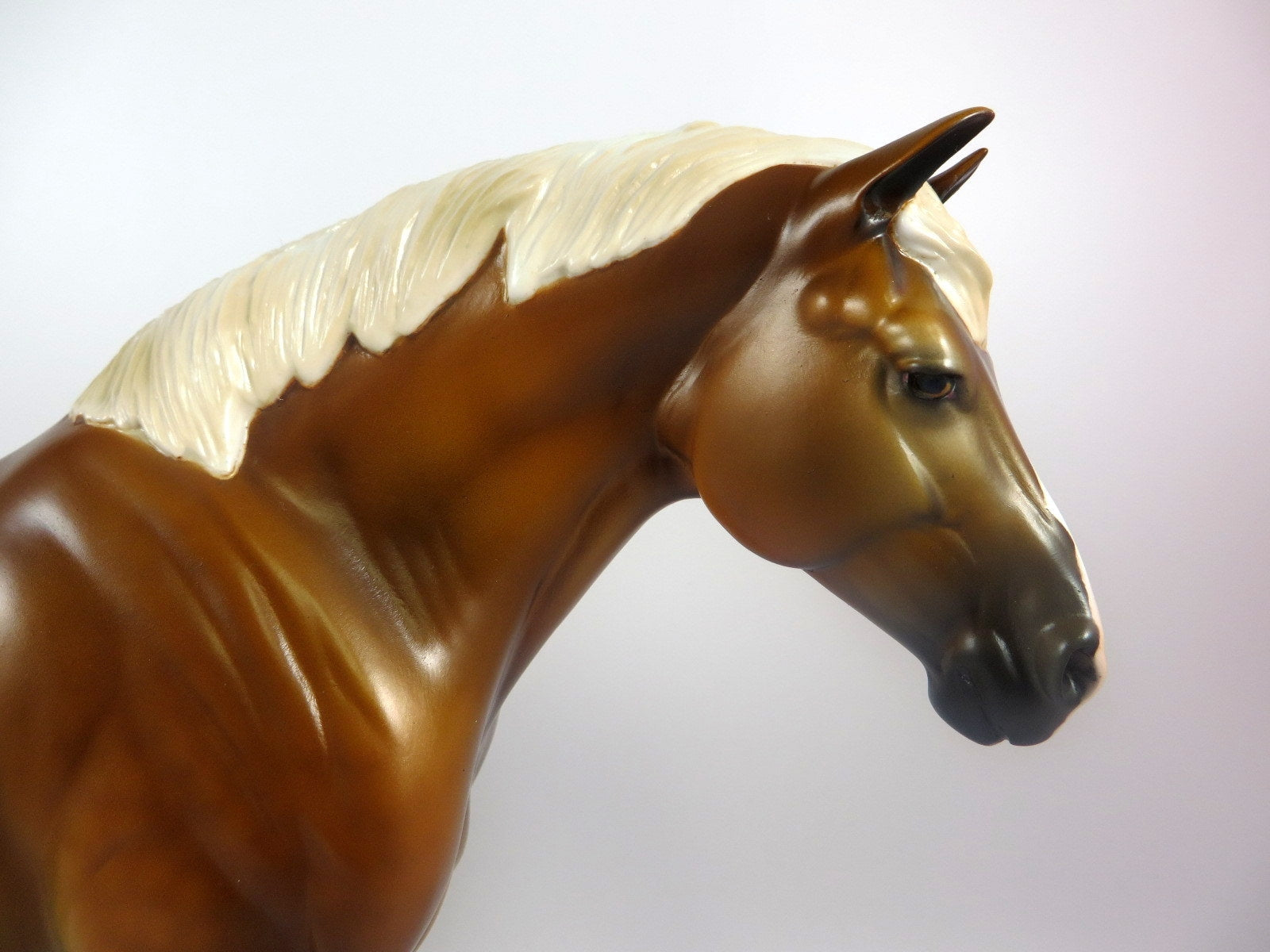 MADAME AMORE -OOAK DAPPLE PALOMINO HEAVY DRAFT MARE BY MISSY FOX LHS 19